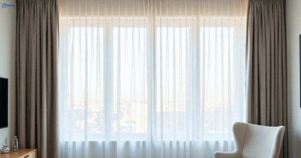 Restored vibrant drapes in edens-landing QLD after Matty Curtain Cleaning