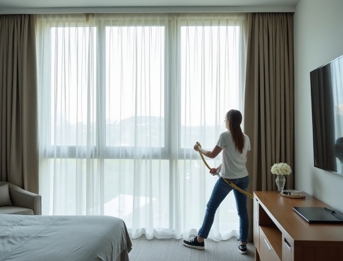 Edens Landing Sheer Curtain Cleaning